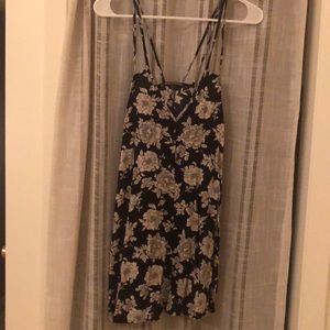 Black flower pattern Brandy Melville dress
